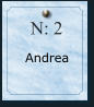 N: 2    Andrea