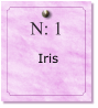 N: 1       Iris