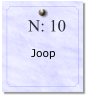 N: 10      Joop